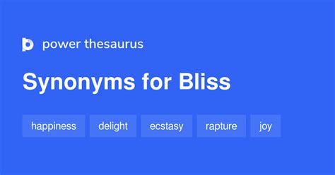 bliss synonym